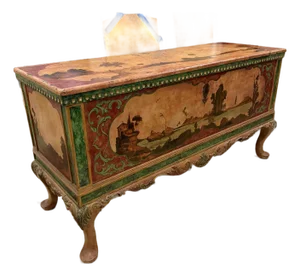 Antique Continental Dower Chest