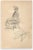Sketch of a Woman sitting from behind is an original graphite drawing on vellum realized by George Auriol, in 1890s....