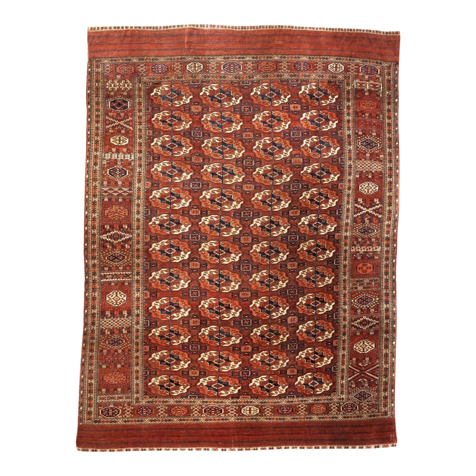 Turkmen Rug 6'10'' X 9'4'' | Chairish