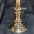Hollywood Regency 1890 Brass Candleholder For Sale - Image 3 of 10