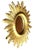 Mid-Century Italian Giltwood Sunburst Mirror, 1960s For Sale - Image 6 of 14