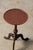 Late 19th Century Antique English Mahogany Tripod Wine Table For Sale - Image 5 of 6