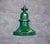 Forest Green Industrial Enamel Ceiling Lamp in Green, 2000s For Sale - Image 8 of 8
