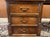 English Desk Partner in Teak with Leather Top For Sale - Image 12 of 18
