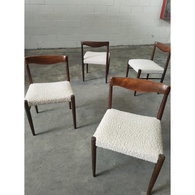 Wood Vintage Danish Chairs from Bramin, 1970, Set of 4 For Sale - Image 7 of 8