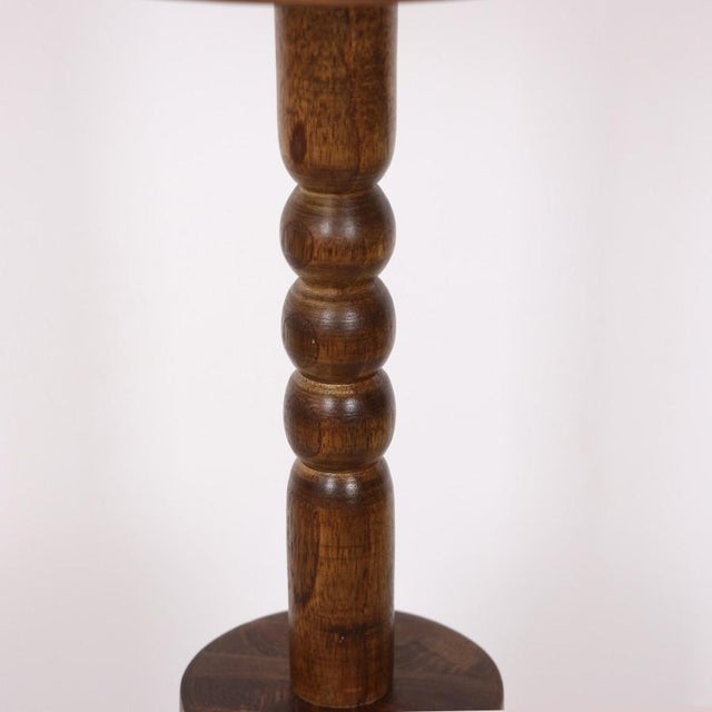 Not Yet Made - Made To Order Mana Dark Teak Wood Side Table For Sale - Image 5 of 7
