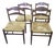 French Country Dining Chairs With Rush Seats For Sale