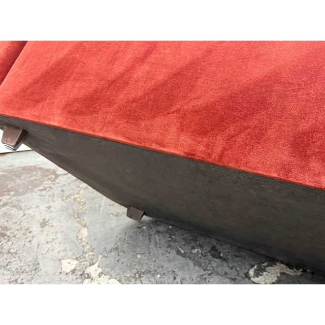 Room & Board Ada Velvet Sofa For Sale - Image 11 of 12