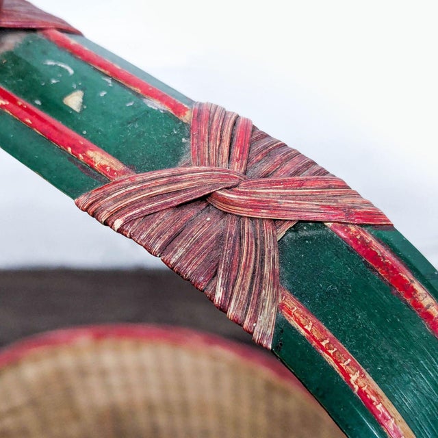 Antique Chinese Wedding Basket For Sale - Image 13 of 14