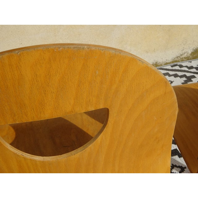 Light Beech Dining Chairs, Set of 2 For Sale - Image 17 of 18
