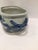 Chinoiserie Blue & White Foot Bath Planter For Sale - Image 4 of 8