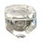 1970s Vintage Faceted Lucite Ice Bucket Attributed to Alessandro Albrizzi, Italy c.1970s For Sale - Image 5 of 9