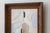 Beige Original Framed Abstract Painting in Antique Gold Frame For Sale - Image 8 of 15