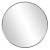 Metal Kenneth Ludwig Chicago Steele Silver Round Mirror For Sale - Image 7 of 7