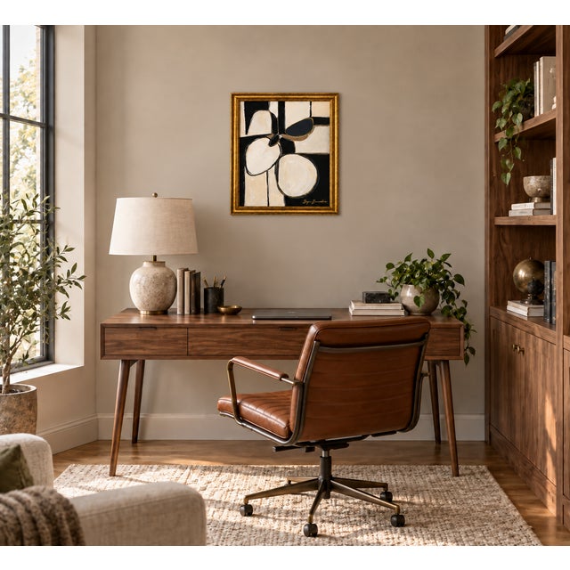 Gold Title: Form & Shadow, Modern Painting Framed by Bryan Boomershine For Sale - Image 8 of 9