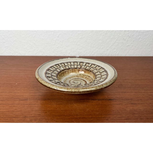 Ceramic Mid-Century Modern Danish Studio Pottery Bowl from Søholm, 1960s For Sale - Image 7 of 18