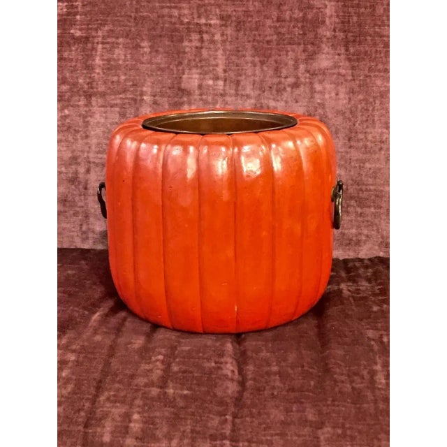 Wood Early 20th Century Lacquer Hibachi, Chrysanthemum Form For Sale - Image 7 of 7