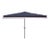 Milan 6.5x10 Rectangle Umbrella - Navy/White For Sale