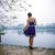 Eric Benard (1961 - ) The girl by the lake, Hanoi, Vietnam 2013 Period color digital print, signed, titled, dated and...