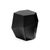 Three Rocks High Side Table in Black Glass from Insidherland For Sale - Image 10 of 10