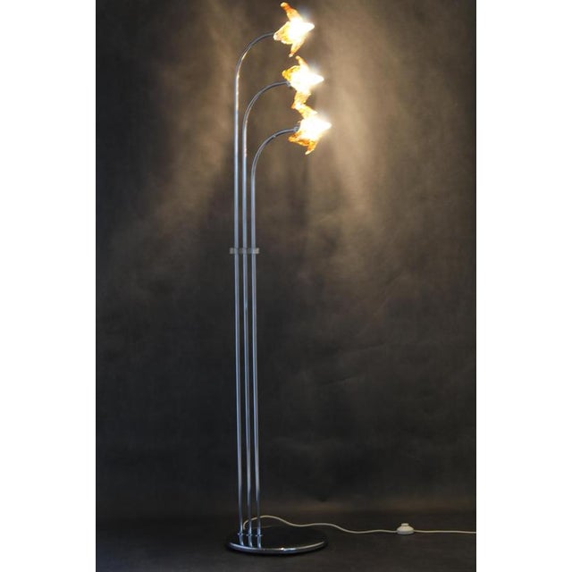 Floor Lamp in Murano Glass, Italy, 1980s For Sale - Image 14 of 15