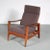 A highback lounge chair designed by arne wahl iversen, manufactured by komfort in denmark around 1960. newly upholstered...