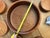 1970s Vintage Mid-Century Modern Genuine Teak Salad Bowl Set - 7 Pieces For Sale - Image 5 of 9