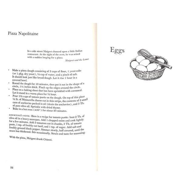 "Madame Maigret's Recipes" 1975 Courtine, Robert J. For Sale In New York - Image 6 of 11