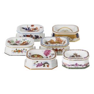 Porcelain Salt Shakers from Vista Alegre, Set of 6 For Sale