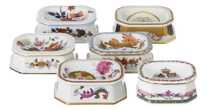 Porcelain Salt Shakers from Vista Alegre, Set of 6