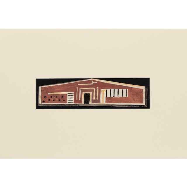 Pool is and original watercolor drawing, realized by and anonymous artist of the mid XX century. The state of preservation...