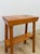 Handmade Rustic Pine Side Table Shelf Dowel Joints Vintage Farmhouse Dated 1930s For Sale In Tampa - Image 6 of 11