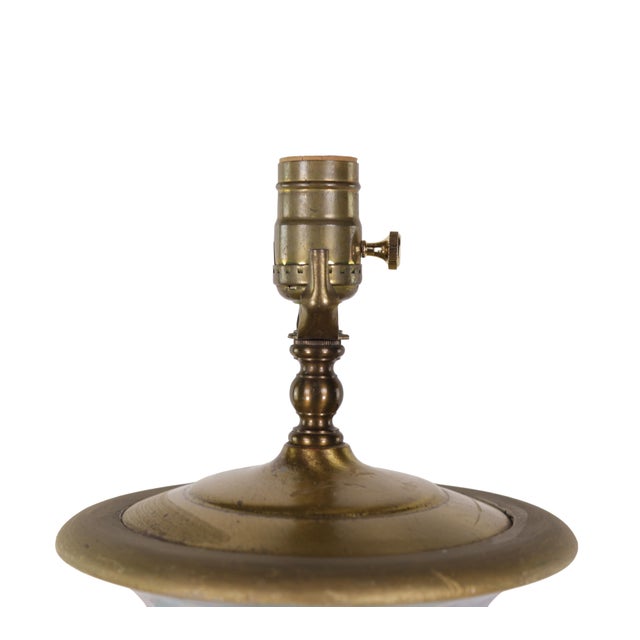 Vintage Florentine-Style Hand-Painted Nautical Table Lamp For Sale - Image 4 of 10