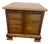 1970s Ethan Allen Lp Album Storage Cabinet For Sale