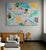 Abstract Contemporary Abstract Acrylic on Canvas "The Origins of Form" by Jessica Snow For Sale - Image 3 of 5