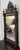 Early 20th French Ebonized Mirror with Turned Columns and High Carved Details For Sale - Image 14 of 18