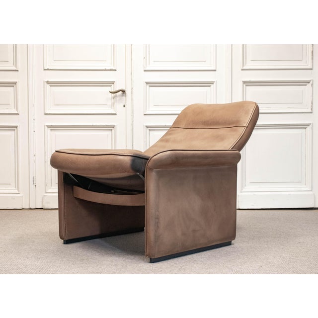 Lounge Chairs with Ottoman from de Sede, Switzerland, 1960s, Set of 3 For Sale - Image 4 of 16