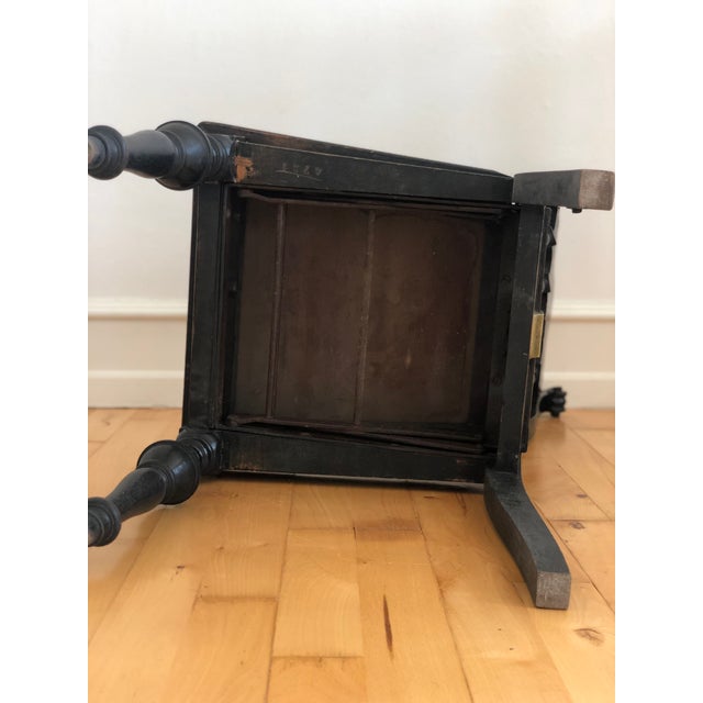 Victorian Adjustable Music Chair Beethoven 1900 For Sale - Image 10 of 12