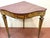 Pair 18th-Century Neapolitan Painted Corner Console Tables, Faux Porphyry Tops For Sale - Image 9 of 18