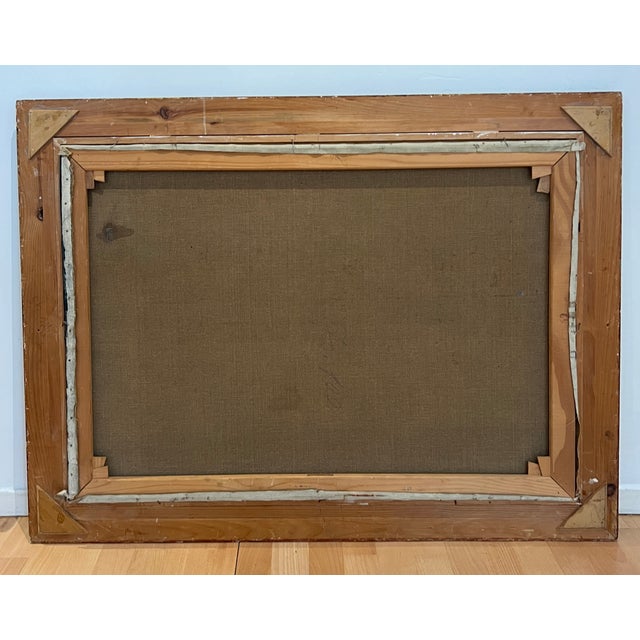 P. Dietrich, Concert Des Moines, 1920s, Oil on Canvas, Framed For Sale - Image 11 of 12