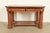 Antique Victorian Carved Tiger Oak Writing Desk or Library Table, Circa 1890s For Sale In South Bend - Image 6 of 13