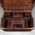 Brown 1880s Victorian Antique Campaign Correspondence Box, Indian, Colonial Writing Case For Sale - Image 8 of 13