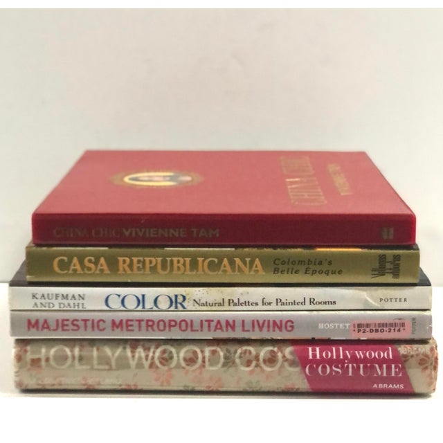 Coffee Curated Decorative Arts II Inspirated Books - Set of 5 For Sale - Image 8 of 8