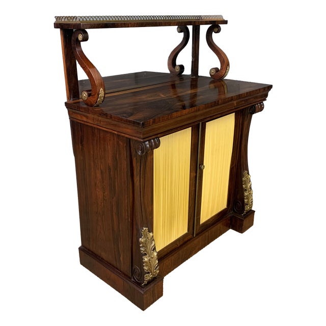 Antique Regency Rosewood Chiffonier, 1820 For Sale