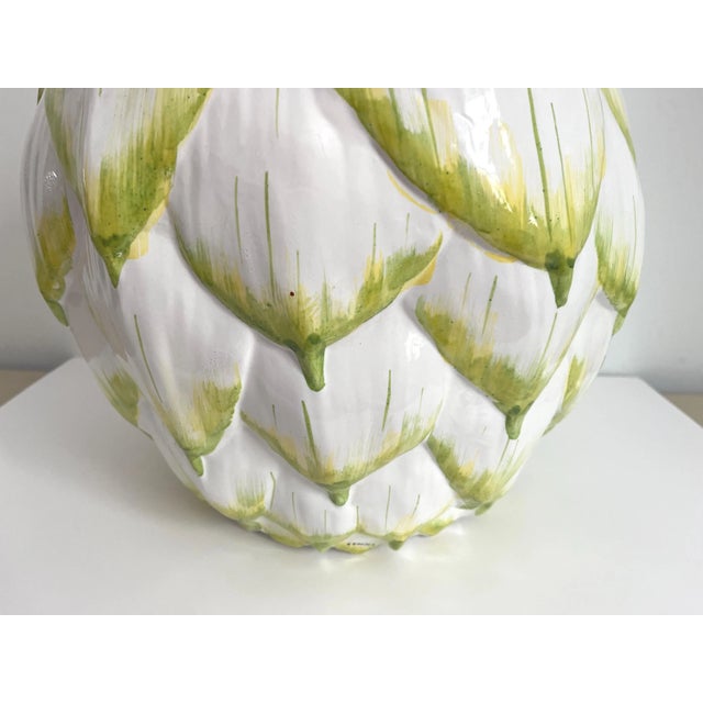 Mid 20th Century 1960s Italian Artichoke Lamp by F Cooper For Sale - Image 5 of 18