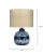 Coastal Jamie Young Batik Table Lamp with Raffia Shade, Small For Sale - Image 3 of 6