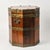 Wood Antique English Mahogany Octagonal Chest With Brass Fittings For Sale - Image 7 of 15