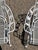 Vintage Woodard Era Floral Wrought Iron Springer Garden Patio Arm Chair - A Pair For Sale - Image 9 of 17