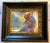 Original, Seal, Oil Painting, Wood Framed, by Van Ness For Sale - Image 4 of 5