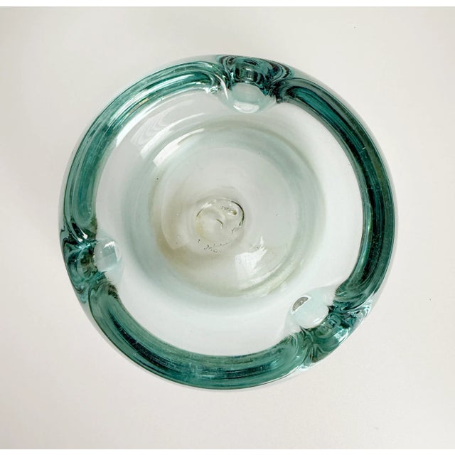 Mid 20th Century 1950's Italian Pale Blue Cigar Ashtray For Sale - Image 5 of 7